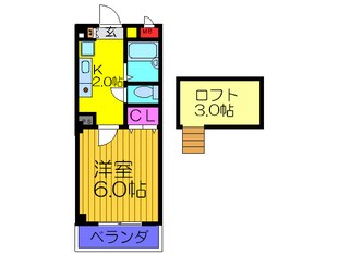 ベレッツァ灰塚の物件間取画像